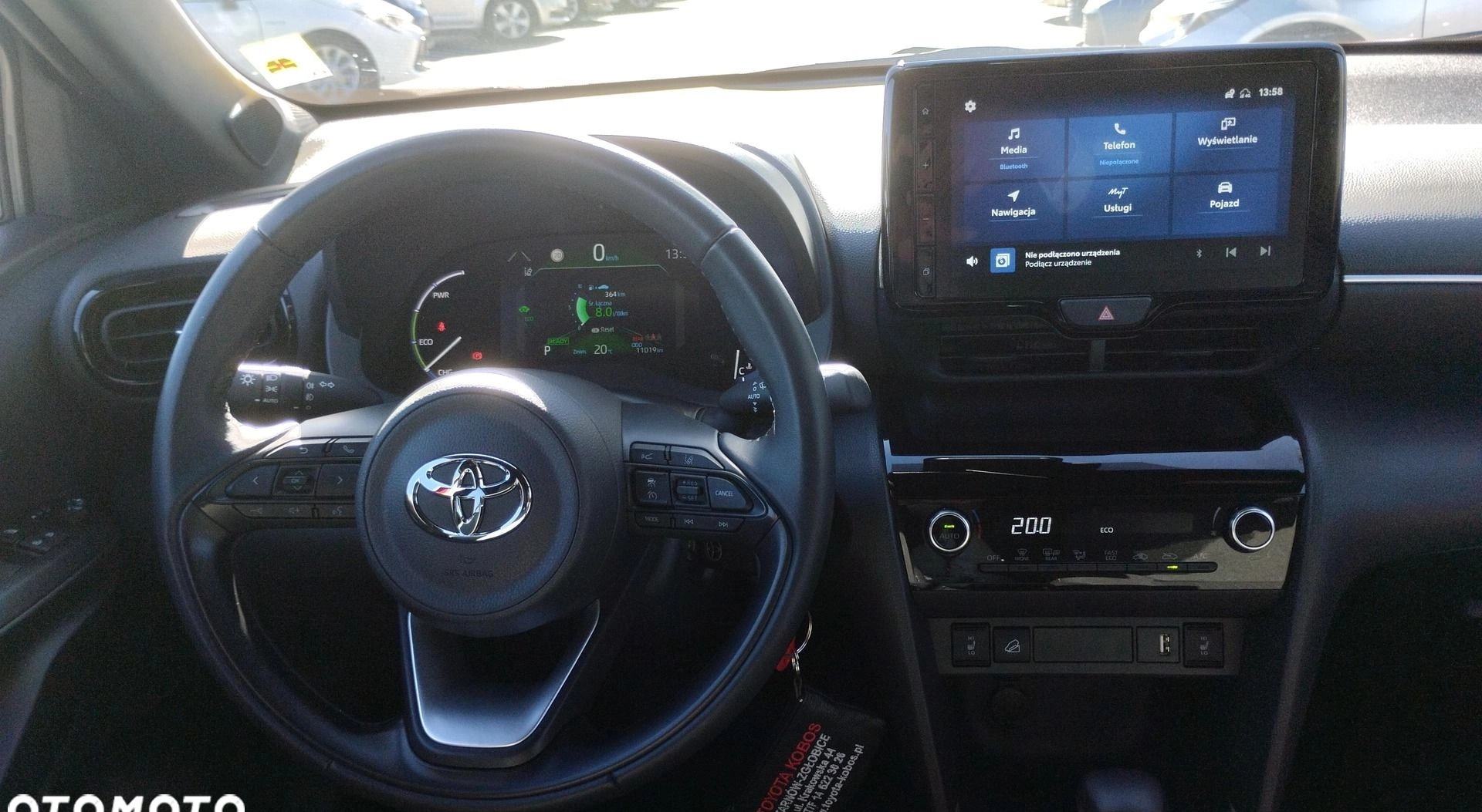 Toyota Yaris Cross cena 122900 przebieg: 11033, rok produkcji 2022 z Krzepice małe 326